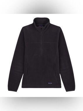 Patagonia Synchilla Marsupial Vintage 90s Fleece Jacket Womens Sm Plum 1/2 Zip